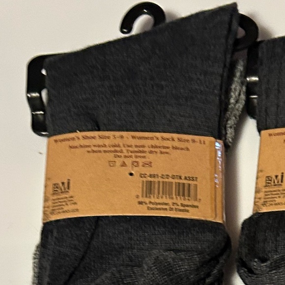 Clear Creek Woman’s Gray Knee High 4 Pairs Size 5-9 - Picture 4 of 4